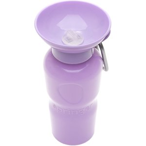 Springland Travel Dog Bottle, Lilac, 22-oz