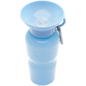 Springer Travel Dog Bottle, Sky Blue, 22-oz