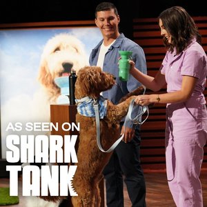 Springer Travel Dog Bottle, Sky Blue, 22-oz