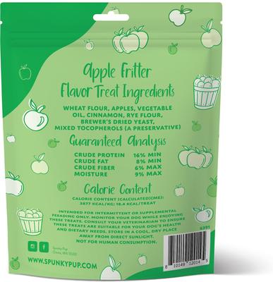 Show full view: Spunky Pup Apple Fritter Biscuits Crunchy Dog Treats, 24-oz bag slide 7 of 8