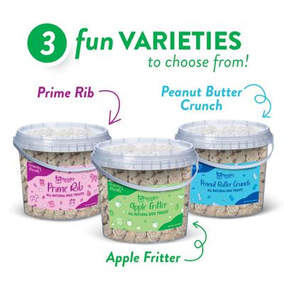 Show full view: Spunky Pup Apple Fritter Biscuits Crunchy Dog Treats, 4-lb bucket slide 6 of 8