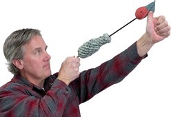 Spunky Pup Fly & Fetch Duck Launching Dog Fetch Toy slide 2 of 2