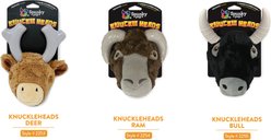 Spunky Pup Knuckleheads Ram Tough Plush Dog Chew Toy slide 2 of 5