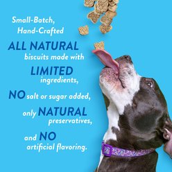 Spunky Pup Peanut Butter Flavored Biscuits Crunchy Dog Treats, 4-lb bucket slide 2 of 6
