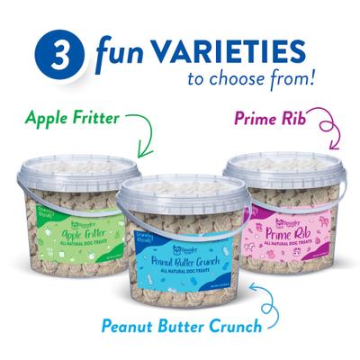 Show full view: Spunky Pup Peanut Butter Flavored Biscuits Crunchy Dog Treats, 4-lb bucket slide 6 of 7