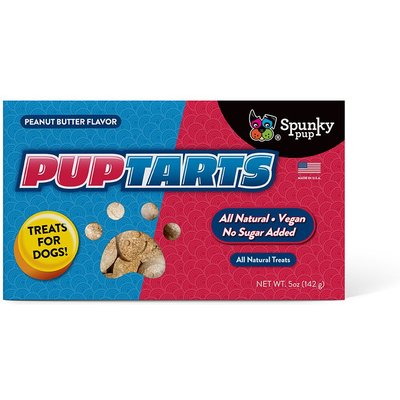 Spunky Pup Spunky Pup PupTarts Peanut Butter Flavored Biscuits Crunchy Dog Treats, 5-oz box