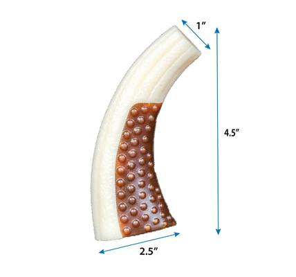 Show full view: Spunky Pup Snack & Chew Antler Tough Dog Chew Toy, Puppy slide 3 of 4