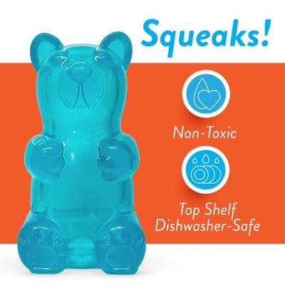 Show full view: Spunky Pup Spunky Bear Squeaky Dog Chew Toy, Large slide 3 of 8