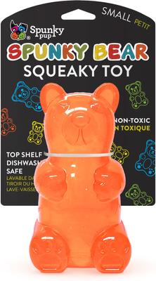 Show full view: Spunky Pup Spunky Bear Squeaky Dog Chew Toy, Small slide 6 of 8