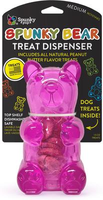 Show full view: Spunky Pup Spunky Bear Treat Dispensing Dog Toy, Medium slide 8 of 10