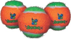 Spunky Pup Tennis Ball Squeaky Dog Ball Toy, Small slide 2 of 6
