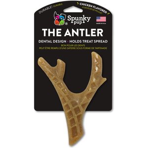 Spunky Pup The Antler Elk Dog Toy, Brown