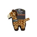Spunky Pup Tough Plush Dog Toy, Brown, Giraffe