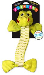 Spunky Pup Wibbelz Squeaky Plush Dog Toy