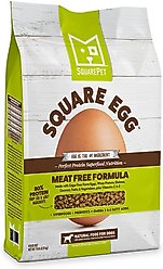 SquarePet Square Egg Meat Free Formula Dry Dog Food, 19.8-lb bag