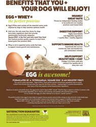 SquarePet Square Egg Meat Free Formula Dry Dog Food, 19.8-lb bag slide 2 of 8