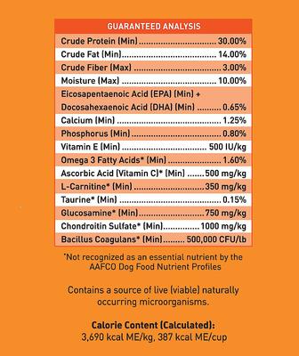 Show full view: SquarePet VFS Active Joints Hip & Joint Formula Dry Dog Food, 22-lb bag slide 8 of 10