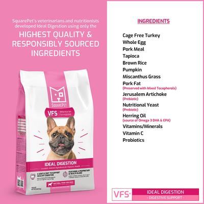 Show full view: SquarePet VFS Ideal Digestion Dry Dog Food, 22-lb bag slide 5 of 10