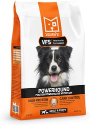 SquarePet VFS PowerHound Turkey & Chicken High Protein Dry Dog Food, 22-lb bag