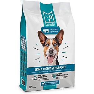 SquarePet VFS Skin & Digestive Support Dry Dog Food, 22-lb bag