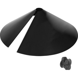 Squirrel-X by More Birds Wrap Around Bird Feeder Squirrel Baffle, 18-in