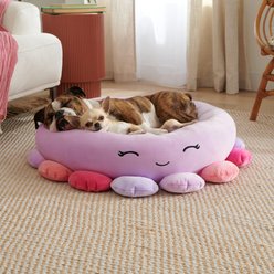 Squishmallows Beula Octopus Cat & Dog Bed, Purple, Large slide 2 of 7