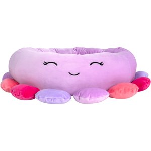 Squishmallows Beula Octopus Cat & Dog Bed, Purple, Small