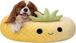 Squishmallows Maui Pineapple Cat & Dog Bed, Yellow, Medium