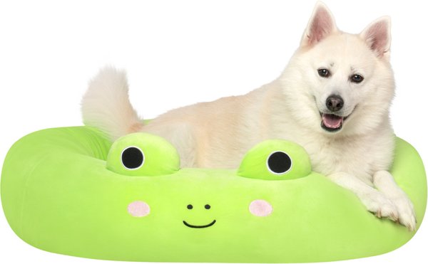 Squishmallows JPT Wendy The Frog Cat & Dog Bed, Green