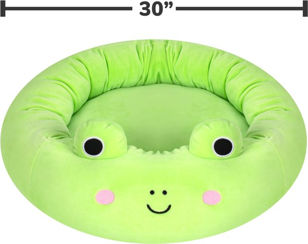 Squishmallows JPT Wendy The Frog Cat & Dog Bed, Green