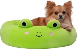 Squishmallows Wendy Frog Cat & Dog Bed, Green, Small