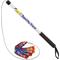 Show in main carousel: Squishy Face Studio Flirt Pole V2 with Lure Dog Toy, Rainbow Tie Dye, Junior slide 1 of 4
