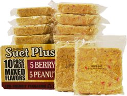 St. Albans Bay Suet Plus Berry & Peanut Suet Wild Bird Food, case of 30 slide 2 of 3