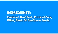 St. Albans Bay Suet Plus High Energy Suet Wild Bird Food, 10 count slide 2 of 7