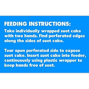 St. Albans Bay Suet Plus High Energy Suet Wild Bird Food, 10 count