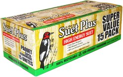 St. Albans Bay Suet Plus High Energy Suet Wild Bird Food, 15 count