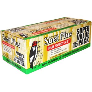 St. Albans Bay Suet Plus High Energy Suet Wild Bird Food, 15 count