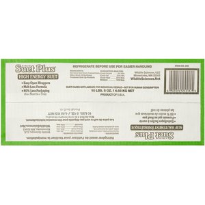 St. Albans Bay Suet Plus High Energy Suet Wild Bird Food, 15 count