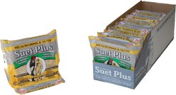 St. Albans Bay Suet Plus Mealworms & Nuts Suet Wild Bird Food, case of 12