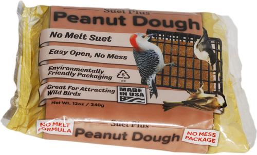 Show full view: St. Albans Bay Suet Plus No-Melt Peanut Dough Wild Bird Food, case of 12 slide 2 of 3