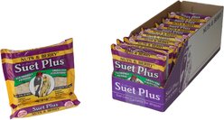 St. Albans Bay Suet Plus Nuts & Berry Blend Suet Wild Bird Food, case of 12