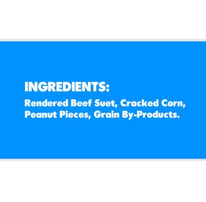 Show full view: St. Albans Bay Suet Plus Peanut Suet Dough Wild Bird Food, case of 8 slide 4 of 8