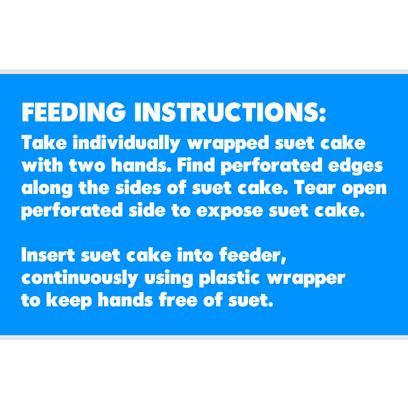 Show full view: St. Albans Bay Suet Plus Suet Cake & Feeder Combo Wild Bird Food, case of 5 slide 4 of 5