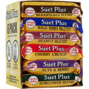 St. Albans Bay Suet Plus Variety Suet Wild Bird Food, case of 6