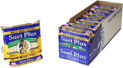 St. Albans Bay Suet Plus Wild Bird Blend Suet Wild Bird Food, case of 12