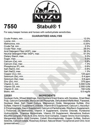 Show full view: Stabul 1 Equine Diets Banana Low Sugar, Low Starch Horse Feed, 40-lb bag slide 3 of 5