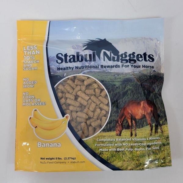 Stabul Nuggets Molasses-Free Banana Horse Treats