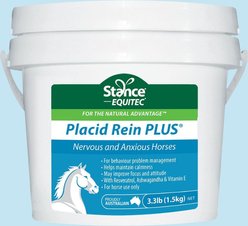 Stance Equitec Placid Rein Plus Powder Horse Supplement, 3.3-lb