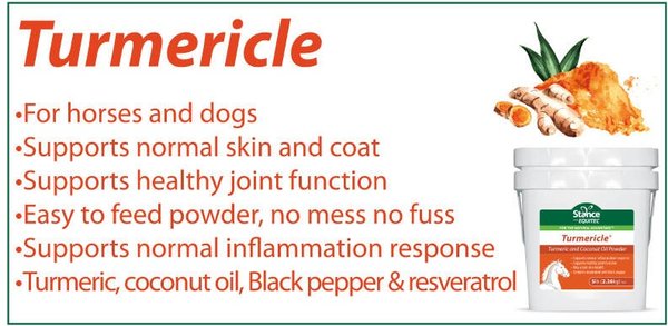 Show full view: Stance Equitec Turmericle Powder Dog Supplement, 1-lb slide 4 of 4