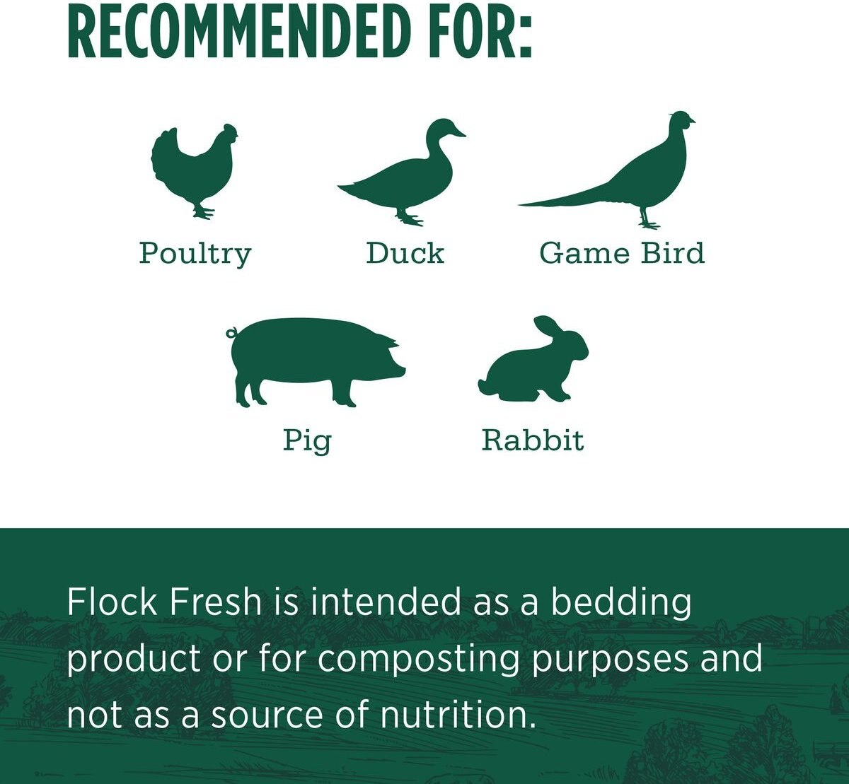 STANDLEE Flock Fresh Poultry Coop Bedding, 25-lb - Chewy.com